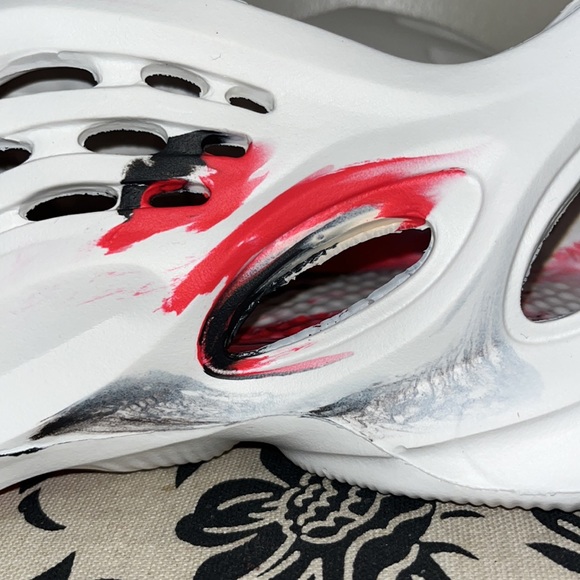 EVA Foam RNNR Runner Clog Slip-On New Unbranded MX Bone White Onyx Vermi… - Picture 13 of 16